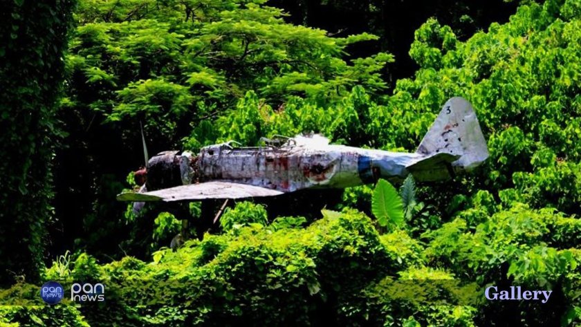 Самолет в джунглях Камбоджи