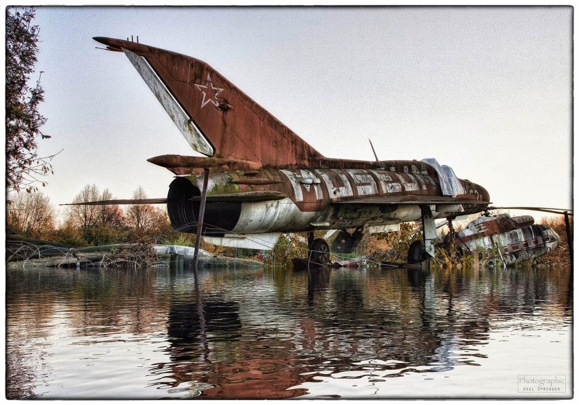 Миг-21 заброшен