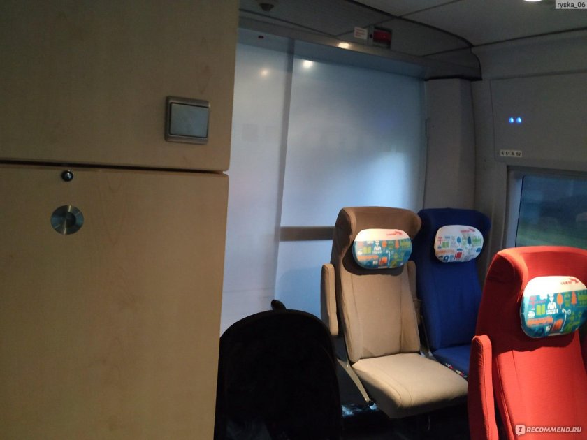 Вагон 10 комфорт Сапсан