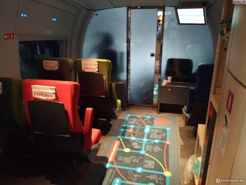 Сапсан 10 вагон