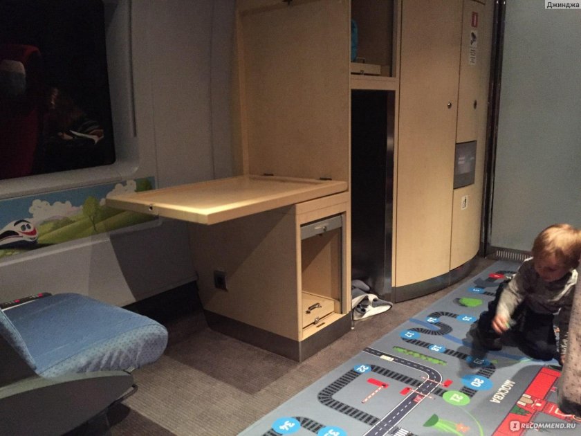 Сапсан детское купе 10 вагон