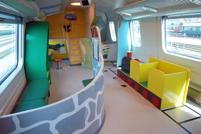 Детский вагон Паристый РЖД