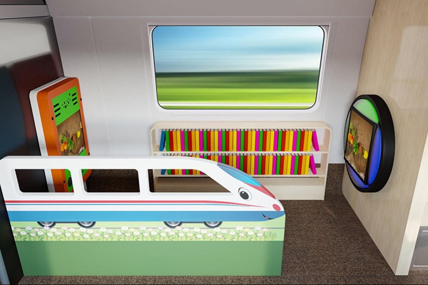 Сапсан 10 вагон для детей