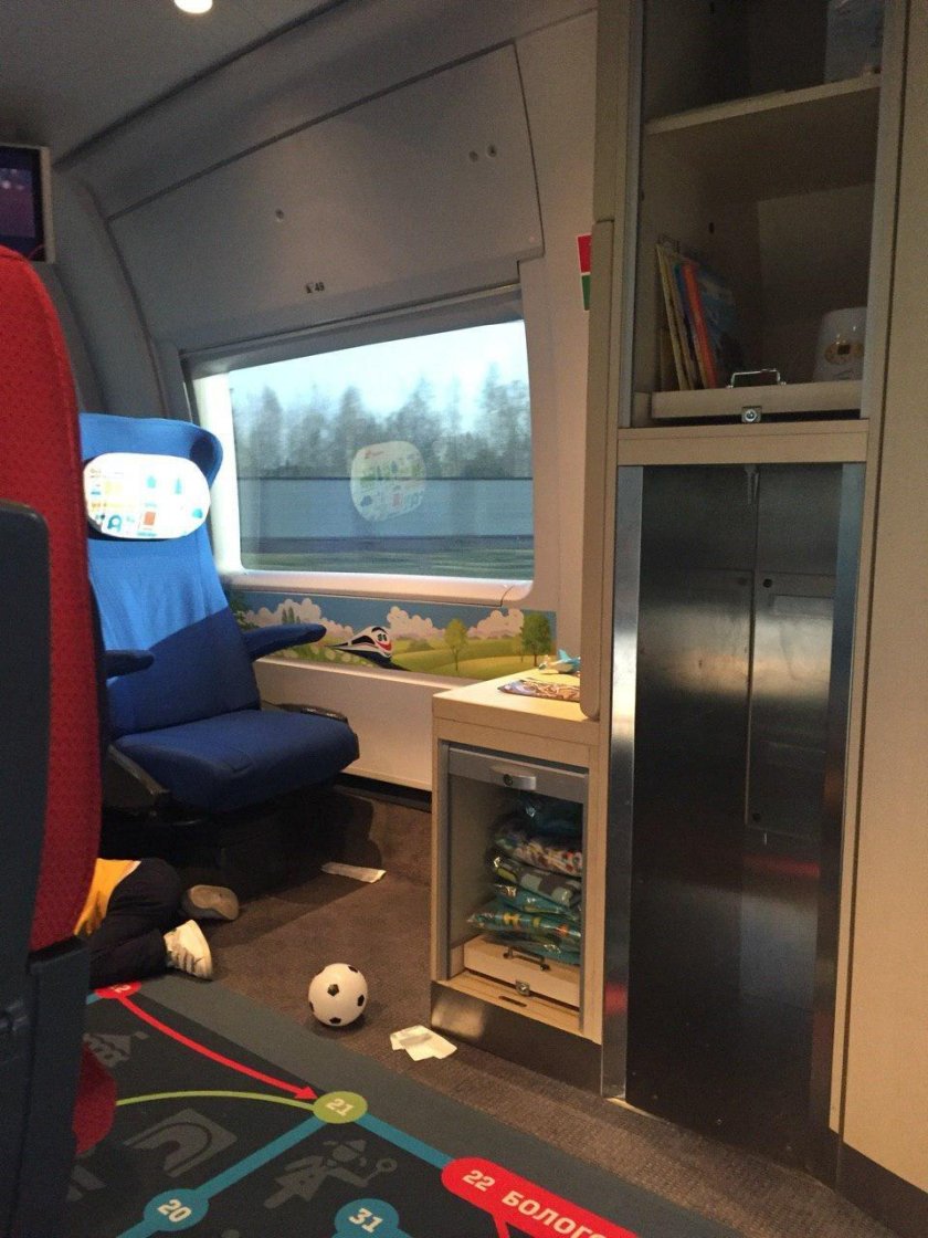 Сапсан 10 вагон