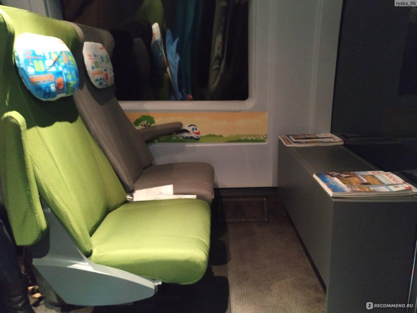 10 Вагон Сапсан детский