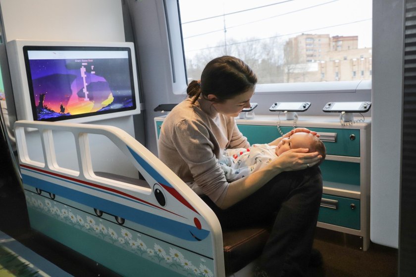 Сапсан семейный вагон