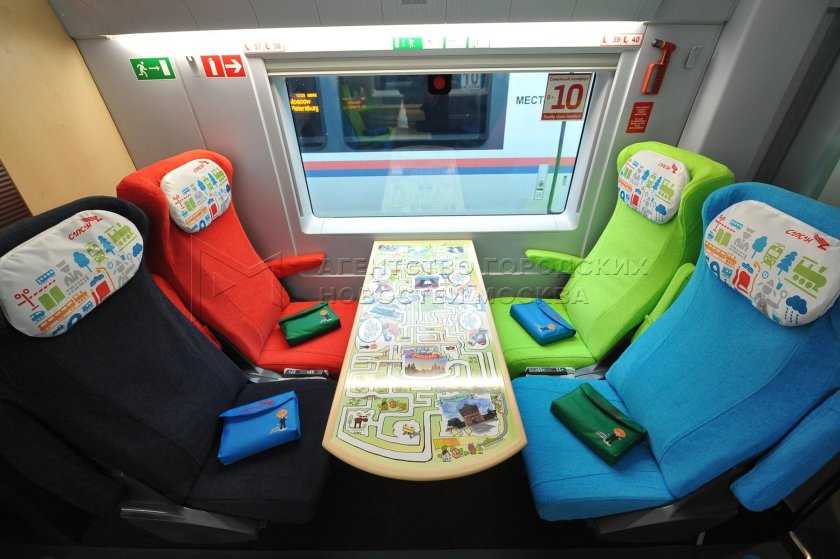 10 Вагон Сапсан детский