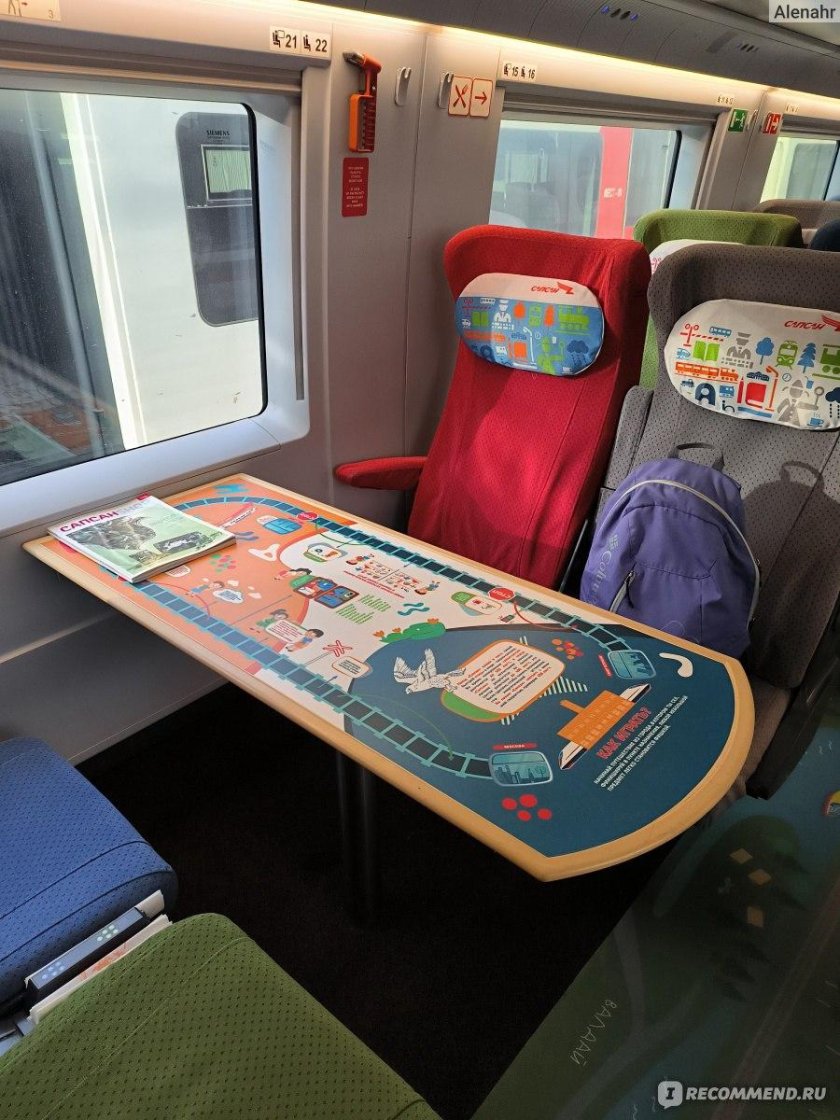 Вагон бистро в Сапсане что это