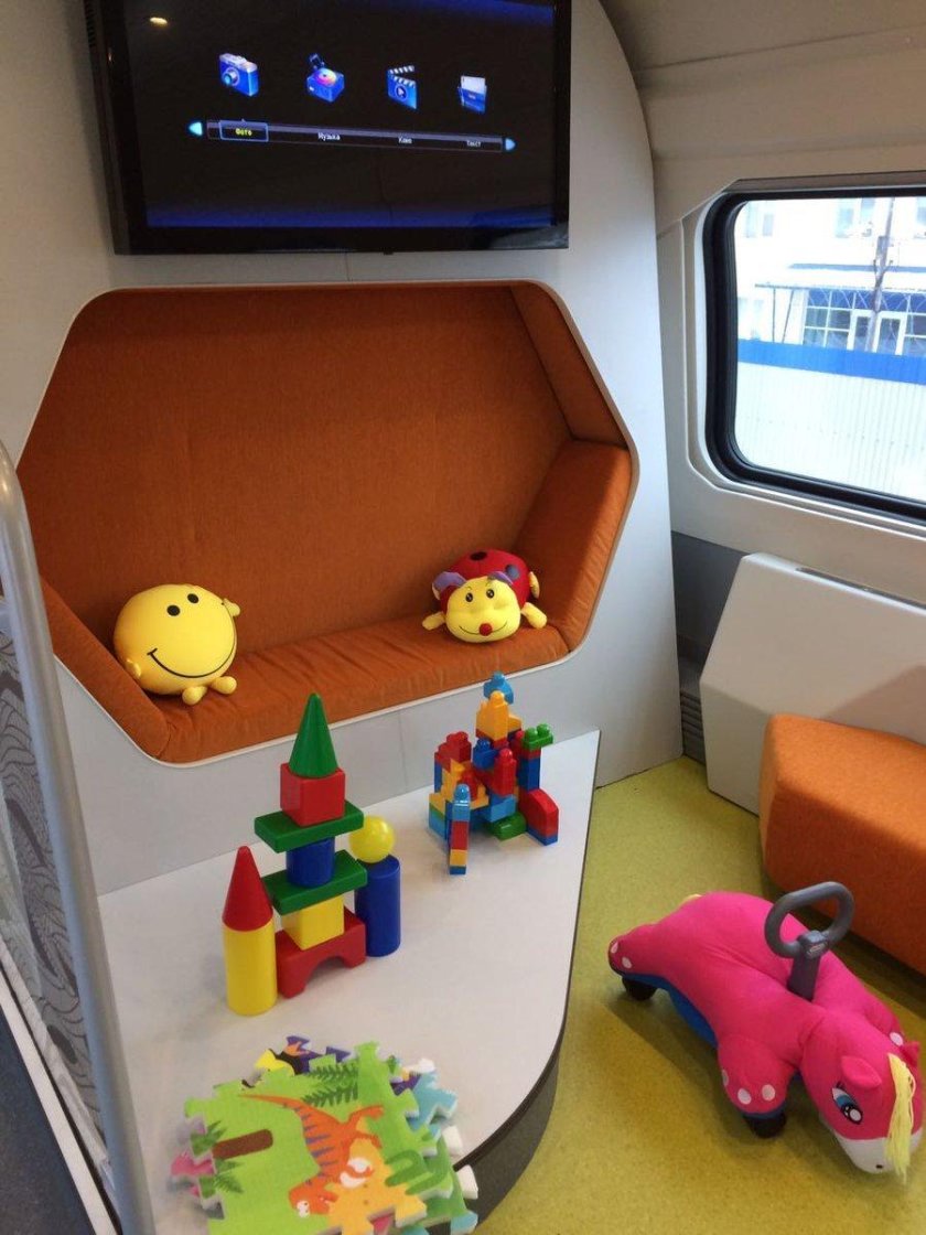 Детский вагон РЖД