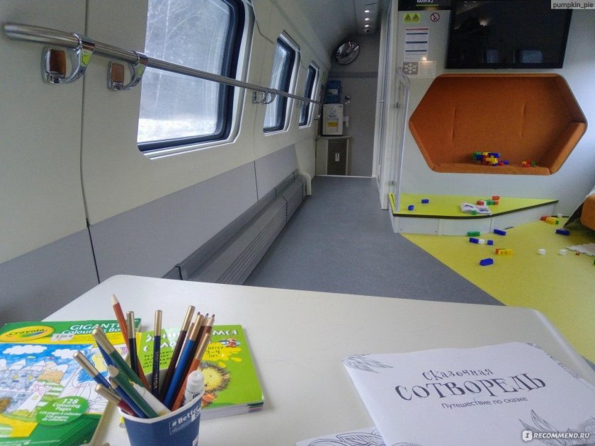 Поезд Иван Паристый детский вагон