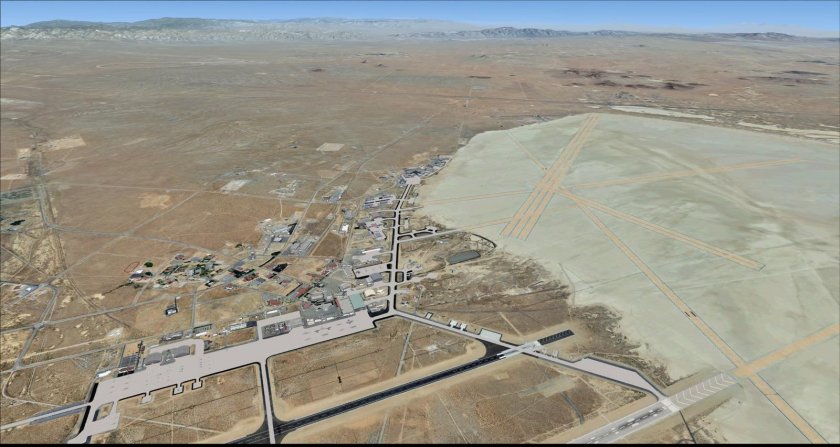 Авиабаза Эдвардс США