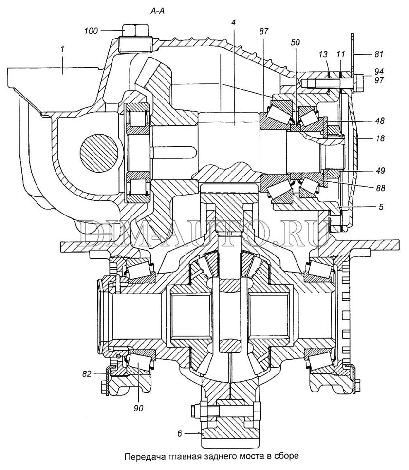 Картер 53205-2402015 КАМАЗ-евро редуктора заднего моста