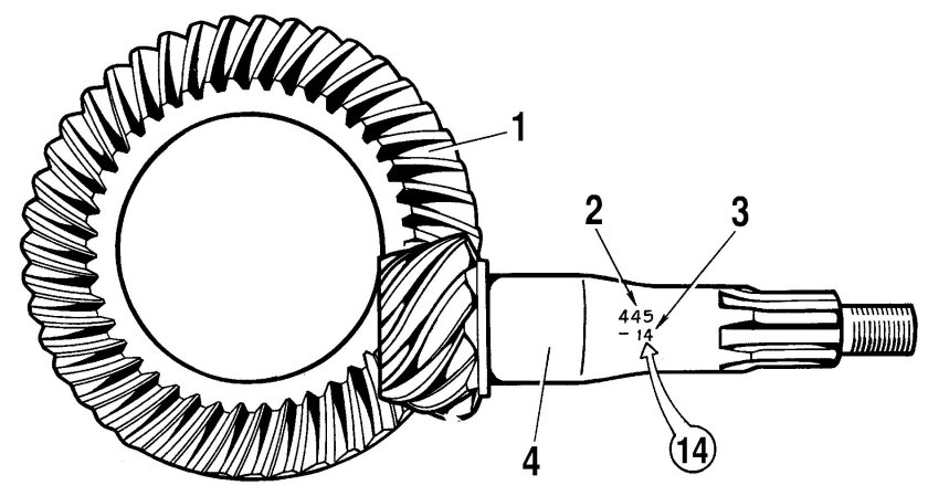 Ведущая шестерня главной передачи ВАЗ 2106