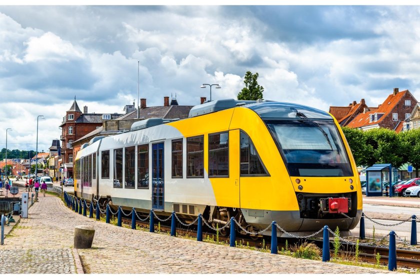 Железная дорога в Дании