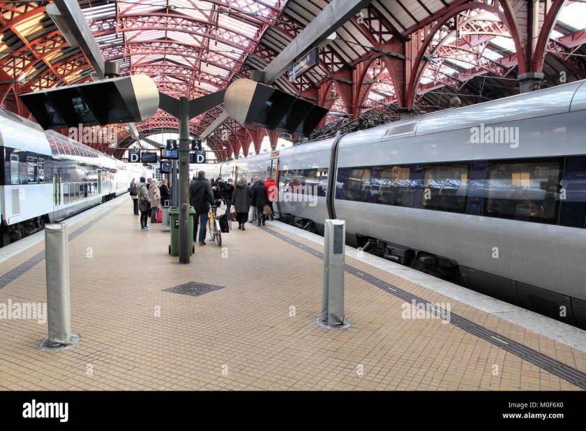 Центральный вокзал Копенгагена