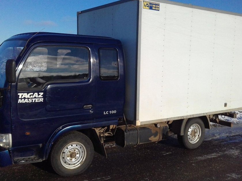 ТАГАЗ мастер фургон белый