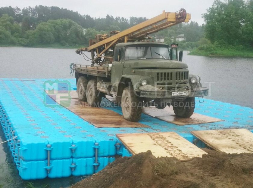 Буровой понтон СПУ-20