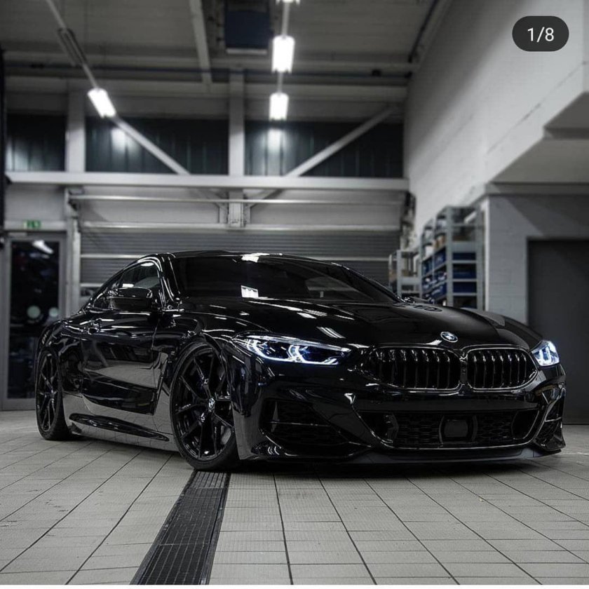 БМВ m850i черный