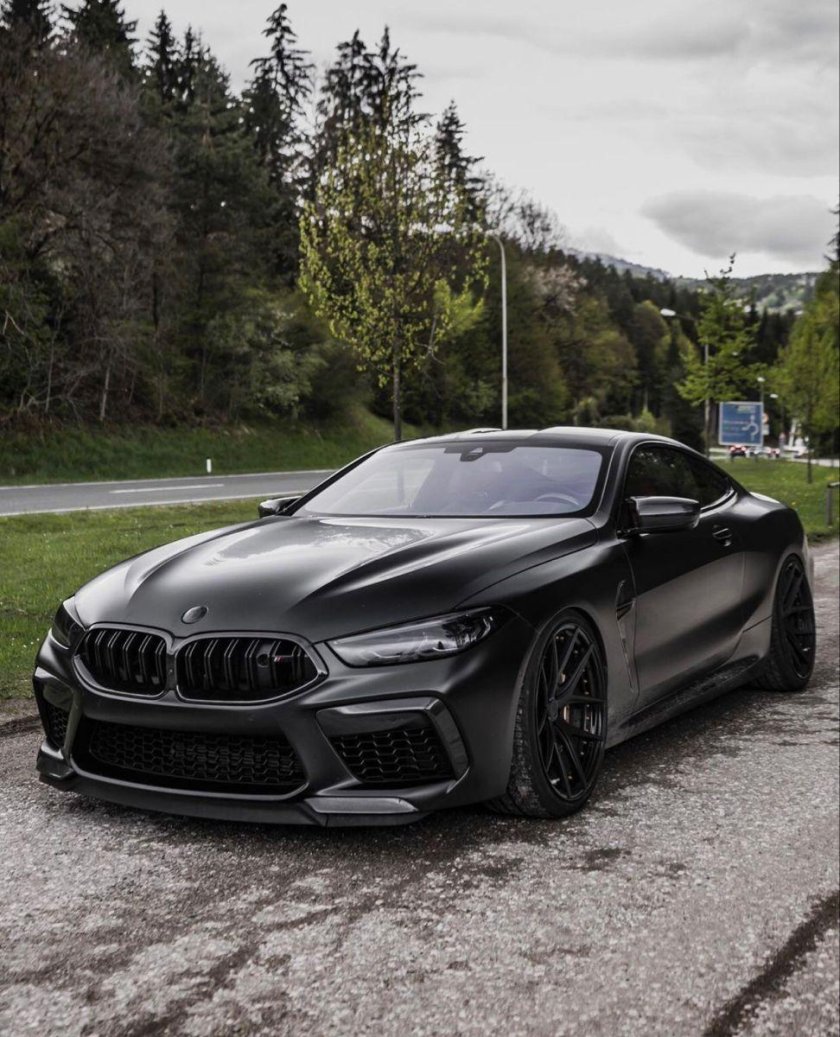 BMW m8 Competition Black