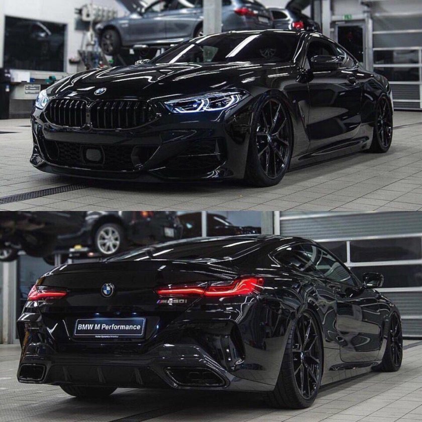 BMW m850i Black