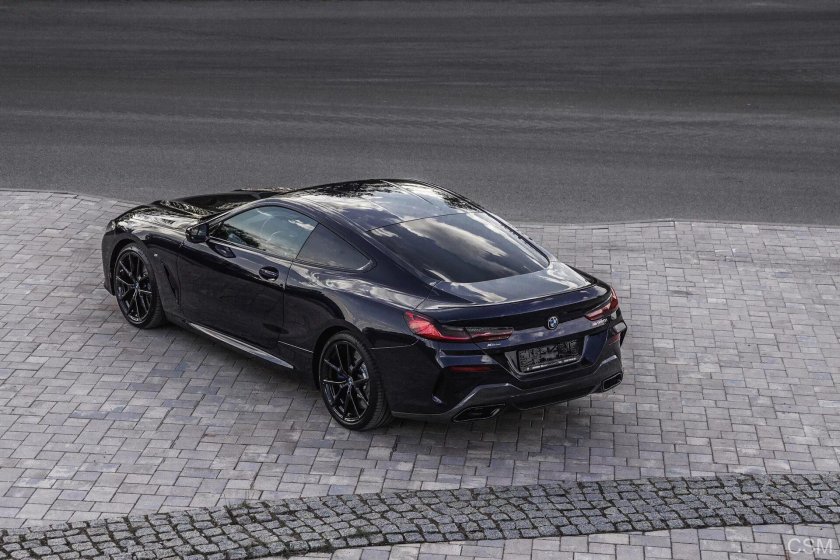 BMW m8 Gran Coupe Black