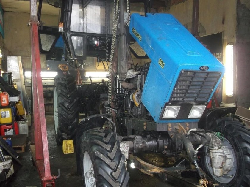 Техобслуживание трактора МТЗ-80