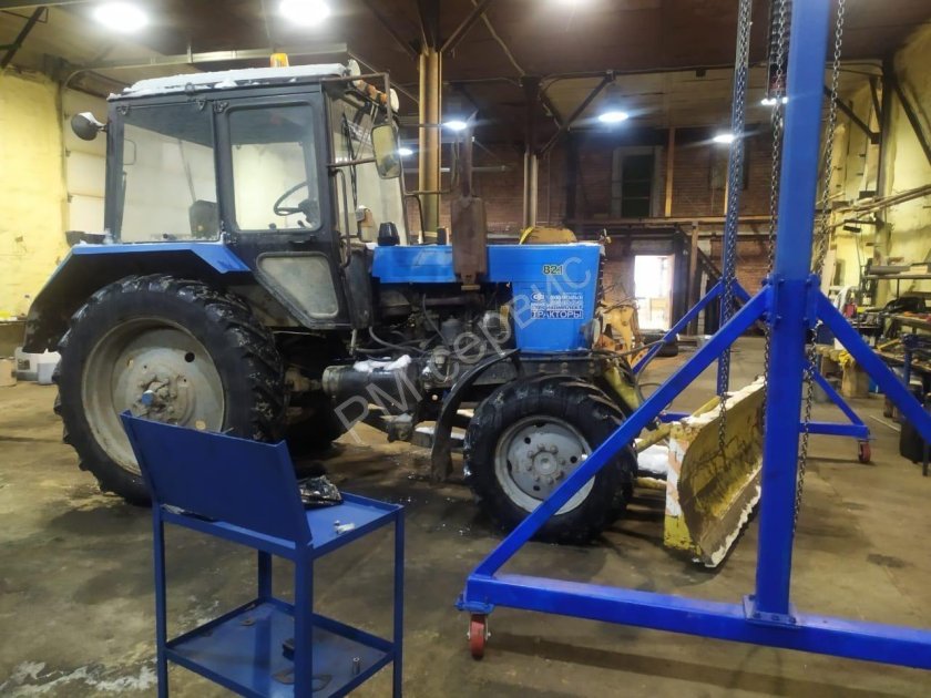 Раскатить трактор МТЗ 82