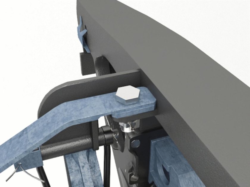 Балка авторежима грузового вагона