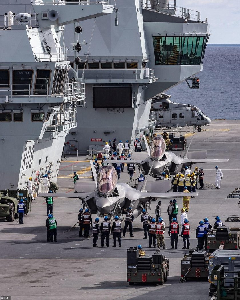 HMS Queen Elizabeth f-35