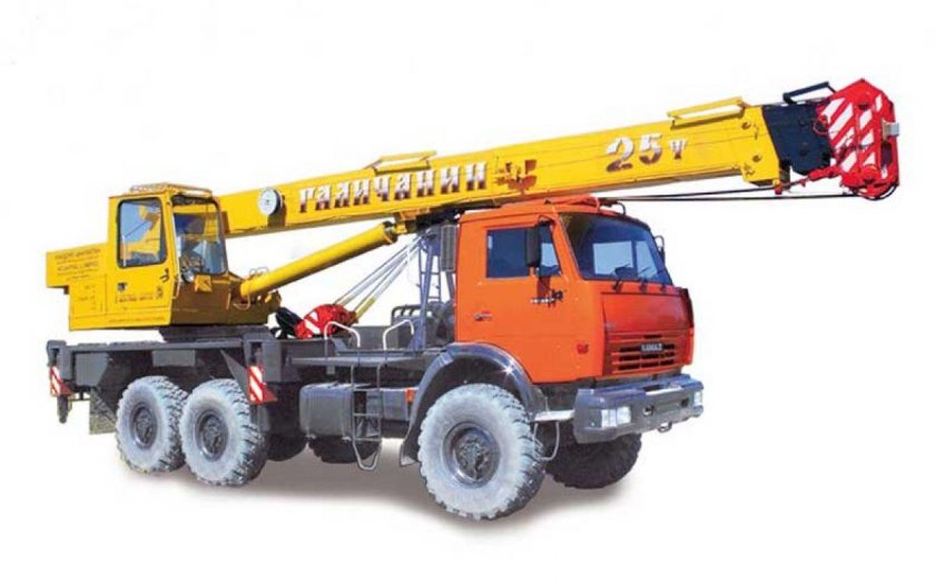 Кран Галичанин 25 т