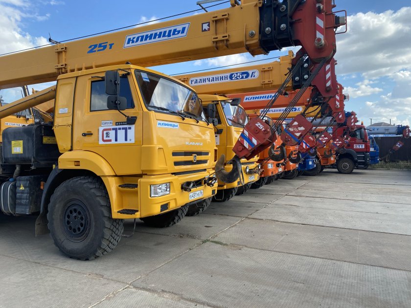Кран КАМАЗ 20 тонн