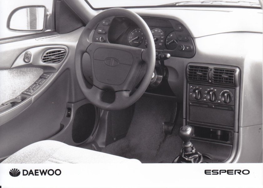 Daewoo espero 1997 салон