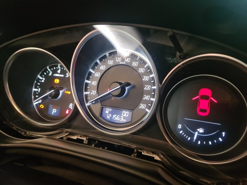 Mazda cx5 приборная