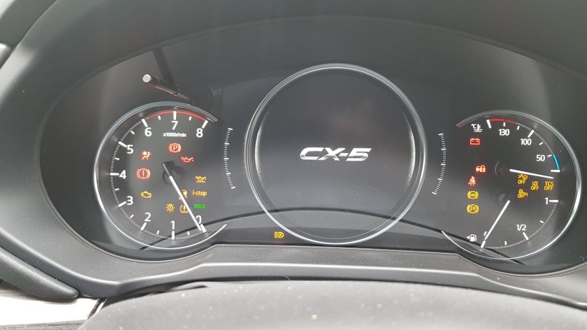 Mazda CX 5 приборка