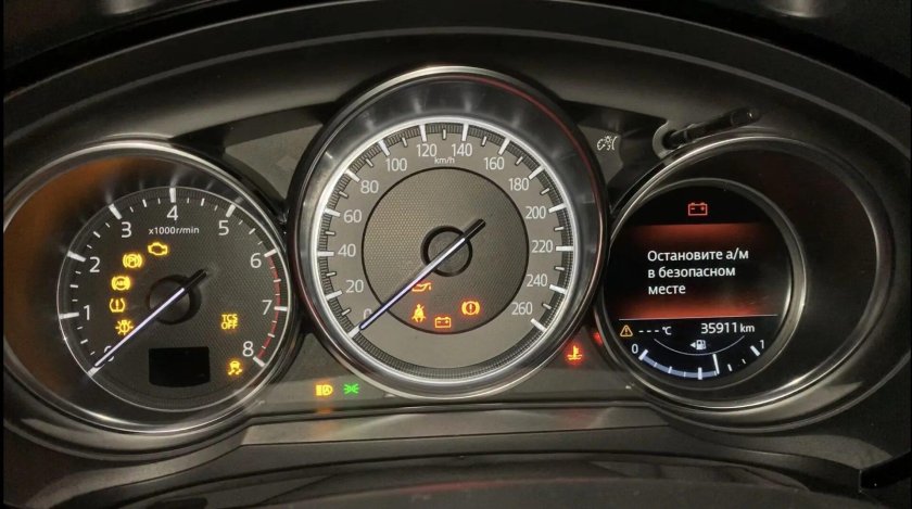 Мазда сх5 приборная панель скорости