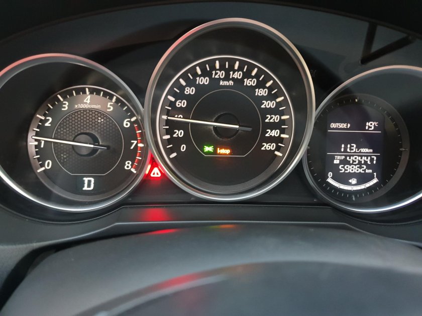 Приборная панель Мазда сх5 2013