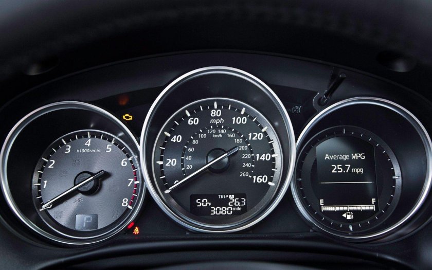 Приборная панель Мазда сх5 2021