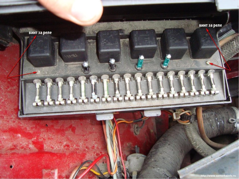 Блок реле 2107
