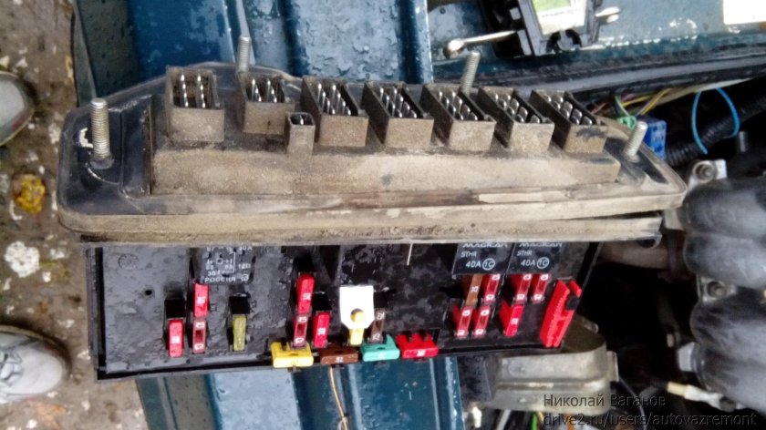 Самодельный монтажный блок