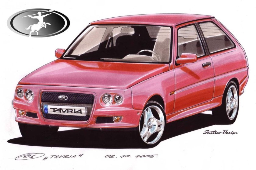 Машина ЗАЗ Таврия