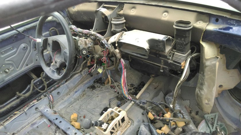 Дэу Нексия 2 поколения снятие торпеды