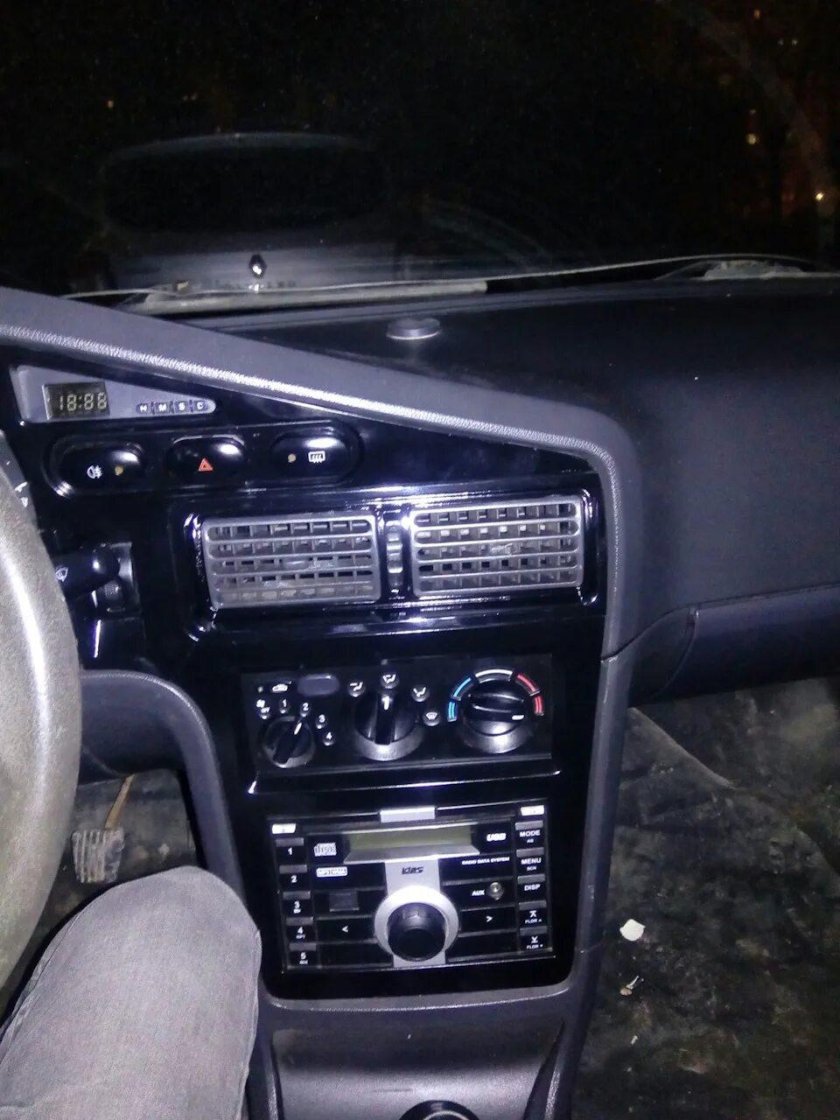 Пластик салона на Daewoo Nexia n150