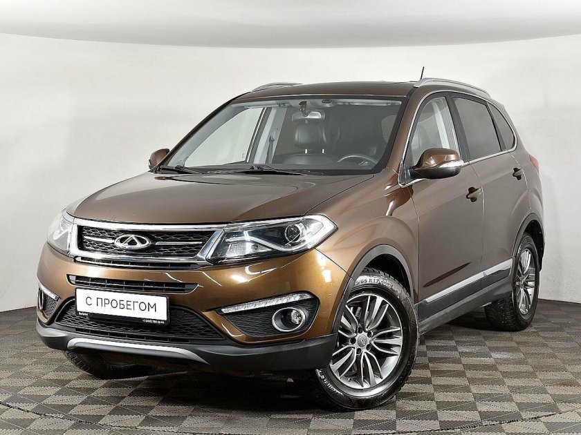 Чери Тигго коричневый