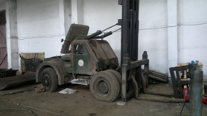 Львовский вилочный погрузчик 4008м