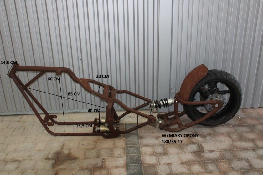 Рама сухарь Харлей