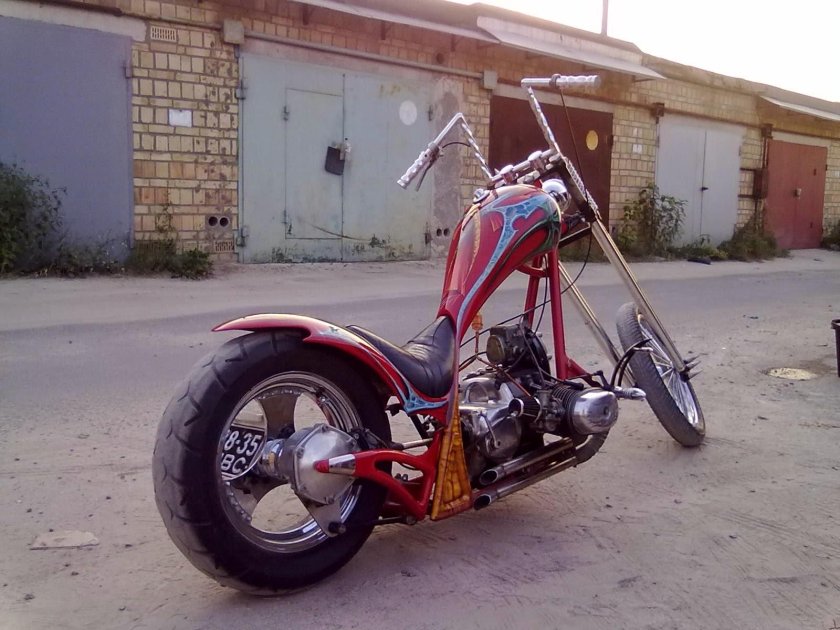 Урал под чоппер