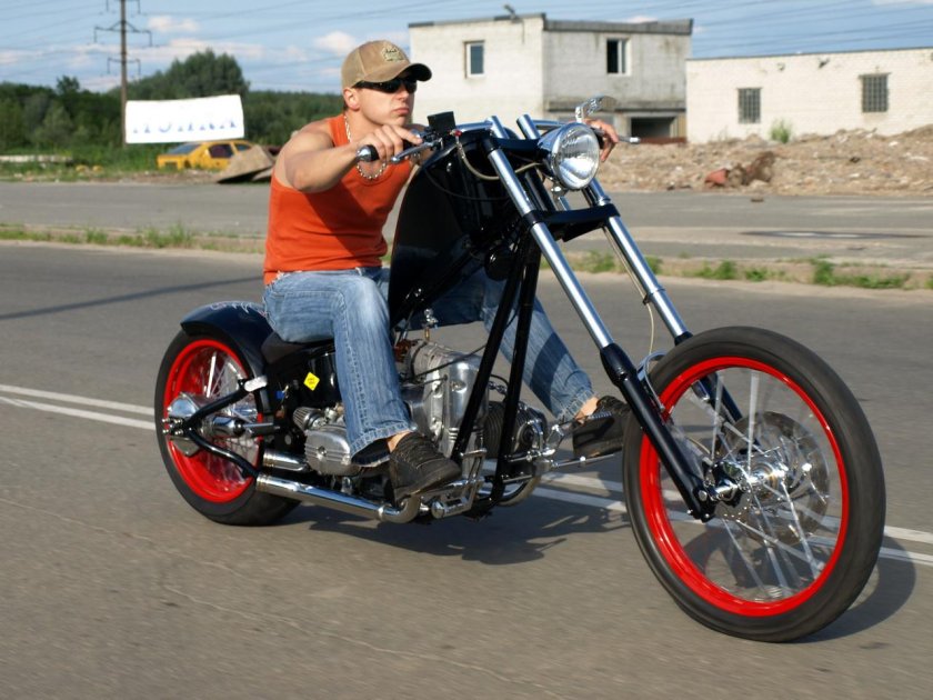 Урал под чоппер