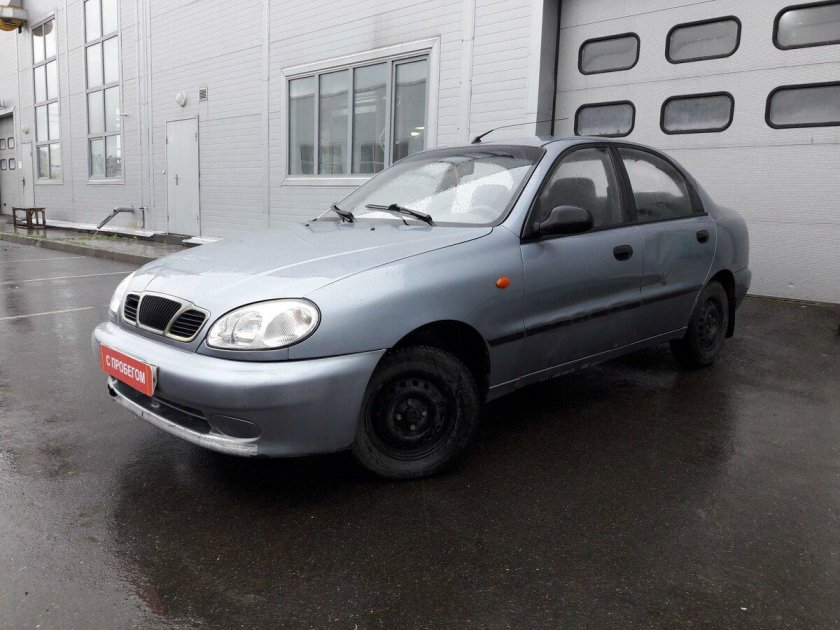 ЗАЗ Сенс 2010 серебристый