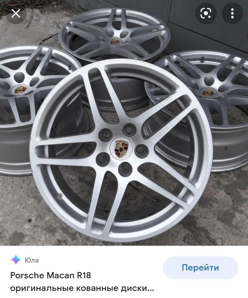 Диски Porsche Macan r18