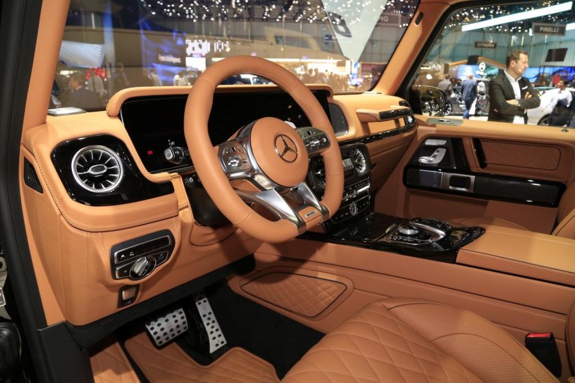 Mercedes Benz Brabus g800 салон